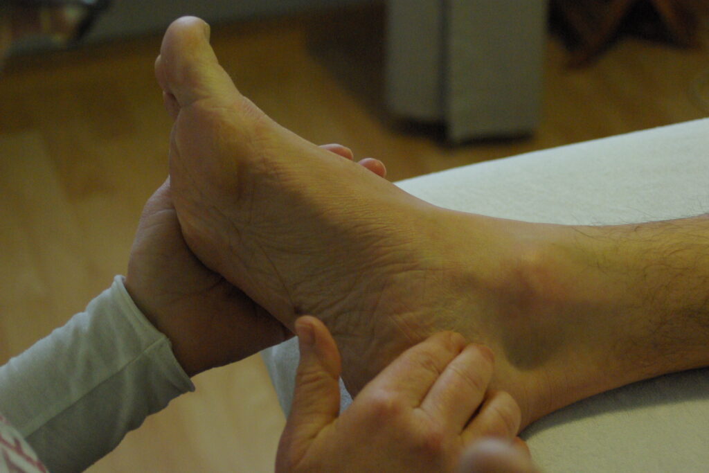 massage métamorphique pied